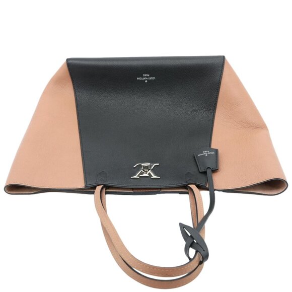 Louis Vuitton  Lockme Cabas Leather Tote Bag Bois de Rose - Picture 4 of 10